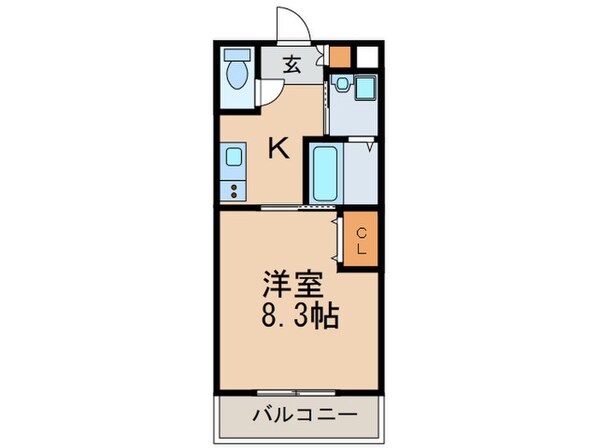 ルーエ本山の物件間取画像